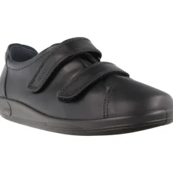 Mocassins*Ecco Soft 2.0 Velcro Black